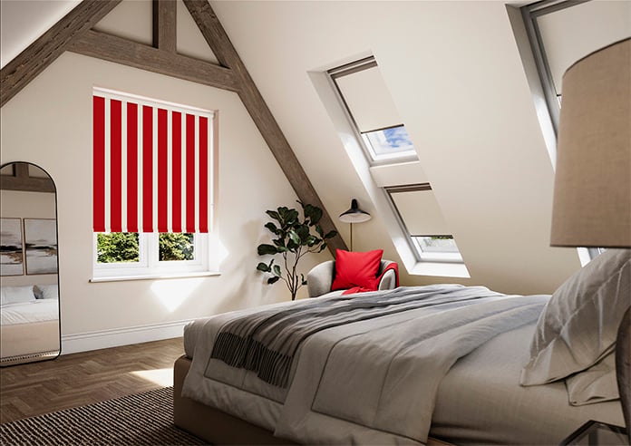 The British Stripe Co. Henry, London No.1 - Roller Blind - Image 7